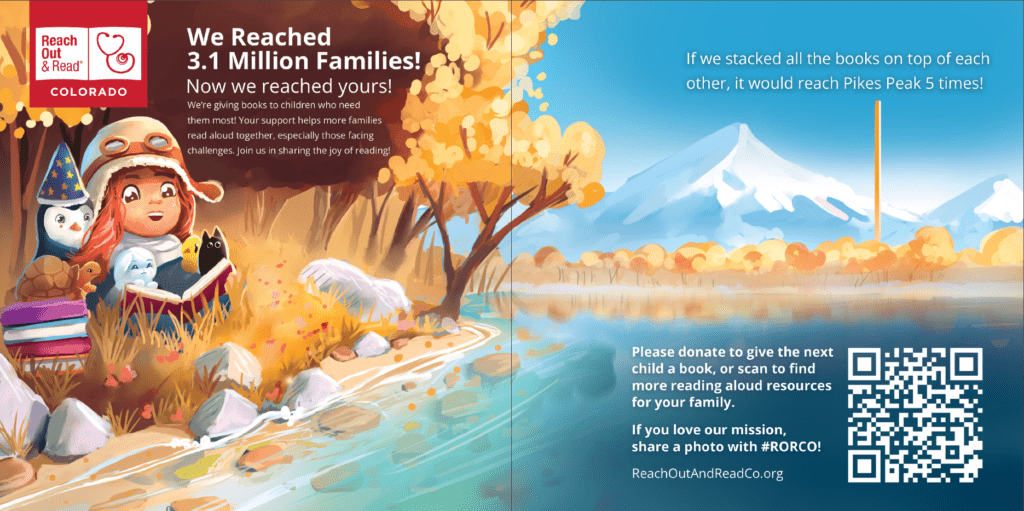 Pawel Kamieniecki features Reach Out and Read Colorado in new children's book.
