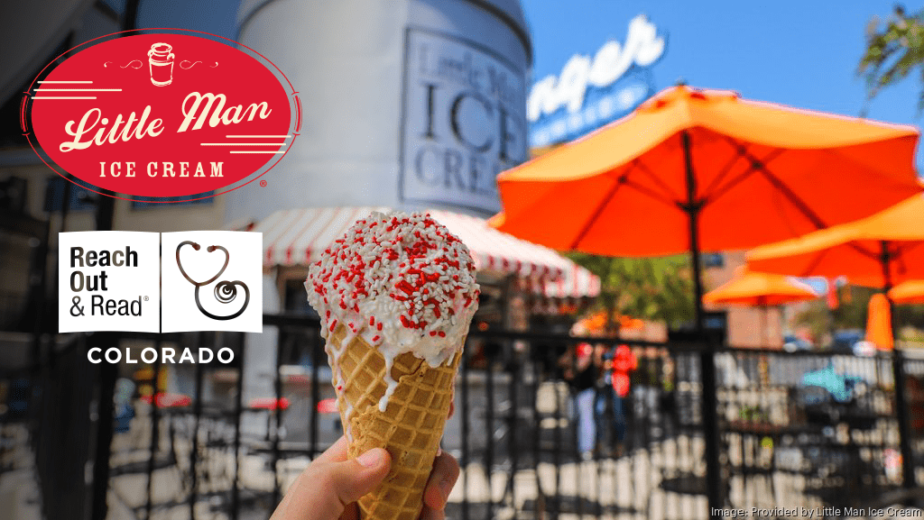 Little Man ice cream fundraiser with Reach Out and Read Colorado