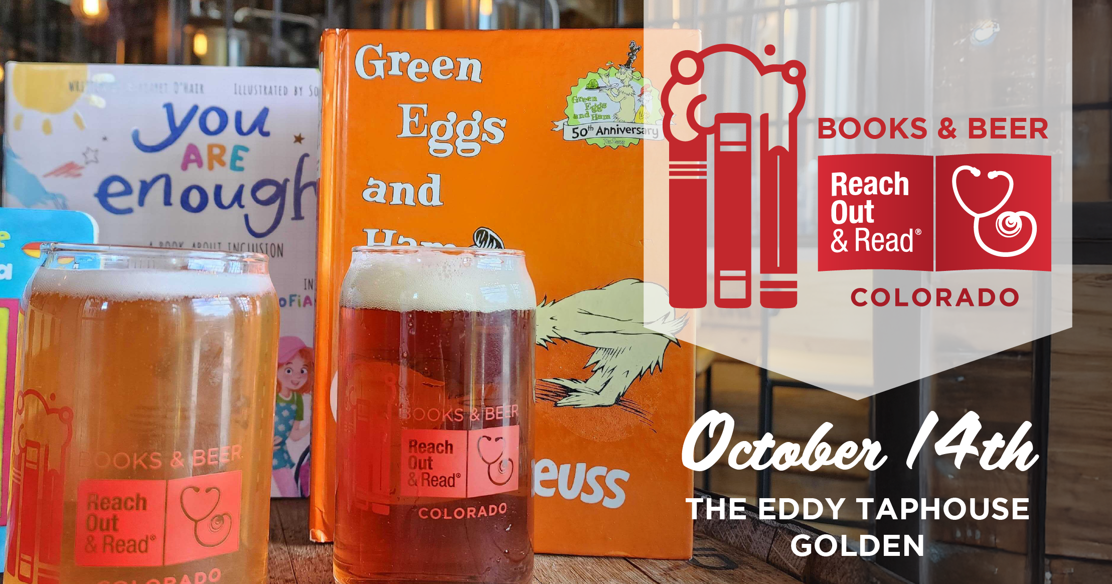 Reach Out and Read Colorado's Fall Books & Beer Fundraiser